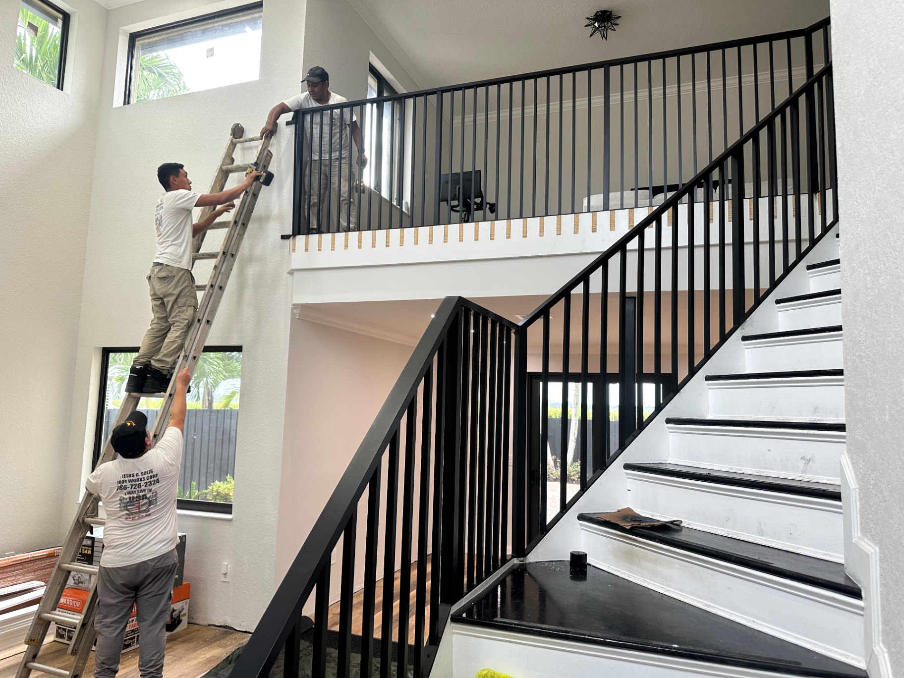 Interior Staircase & Landing Railings