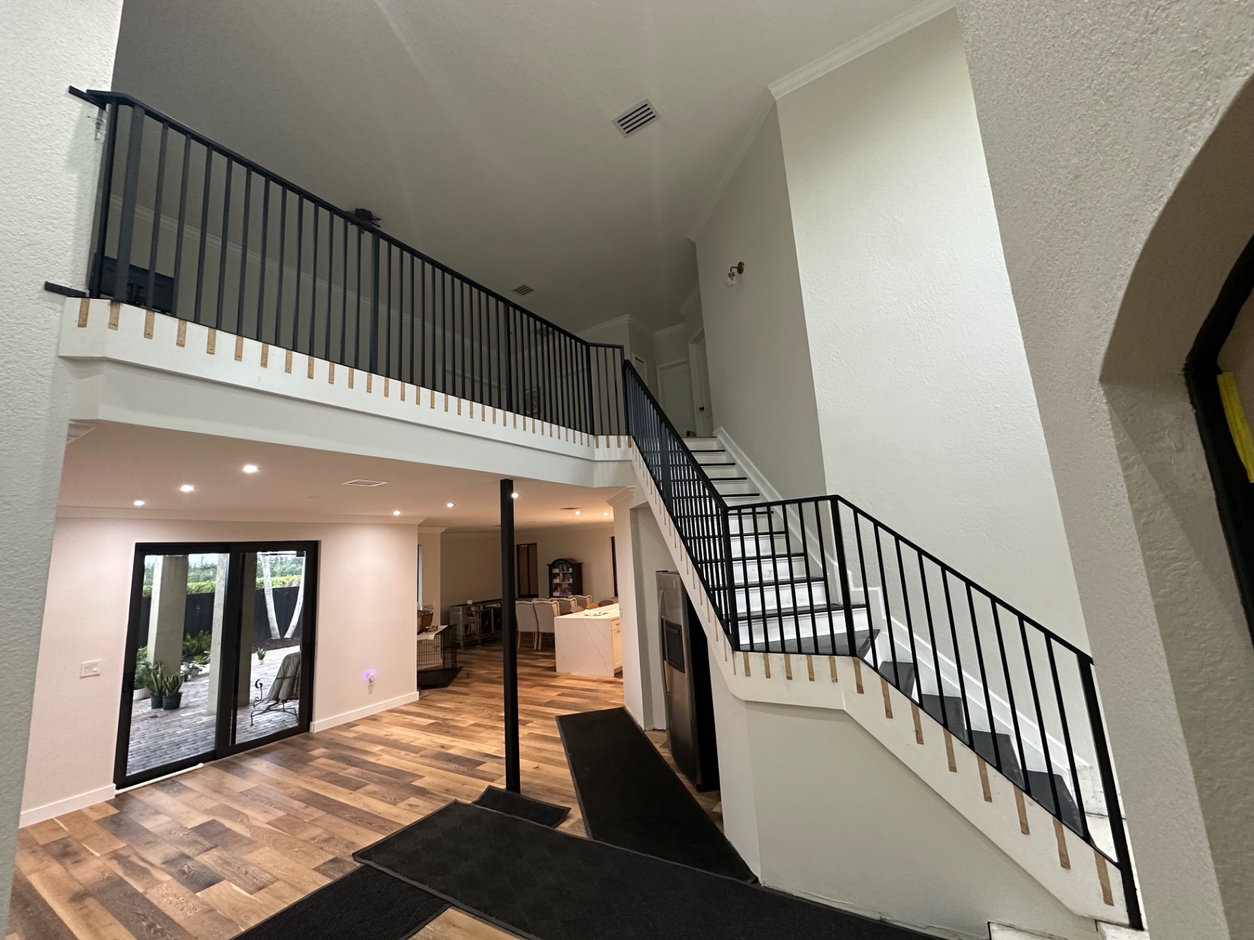 Two-Story Loft & Stair Railings